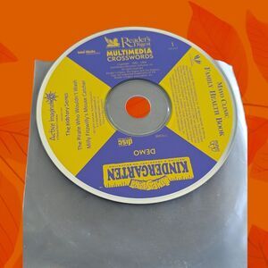 Readers Digest Multimedia Crosswords Mayo Clinic Jumpstart Kindergarten Demo PC